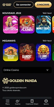 golden panda avantages et inconvenients