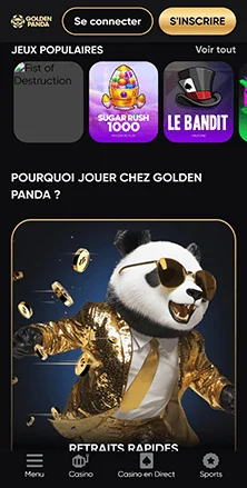 golden panda siege social